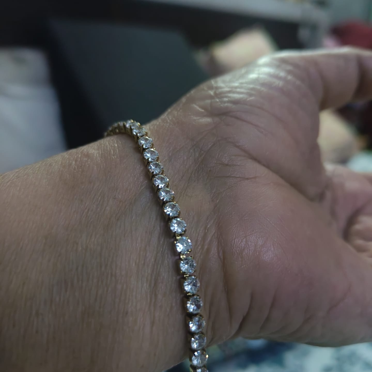 Customer photo review of Diamond Affair Bracelet