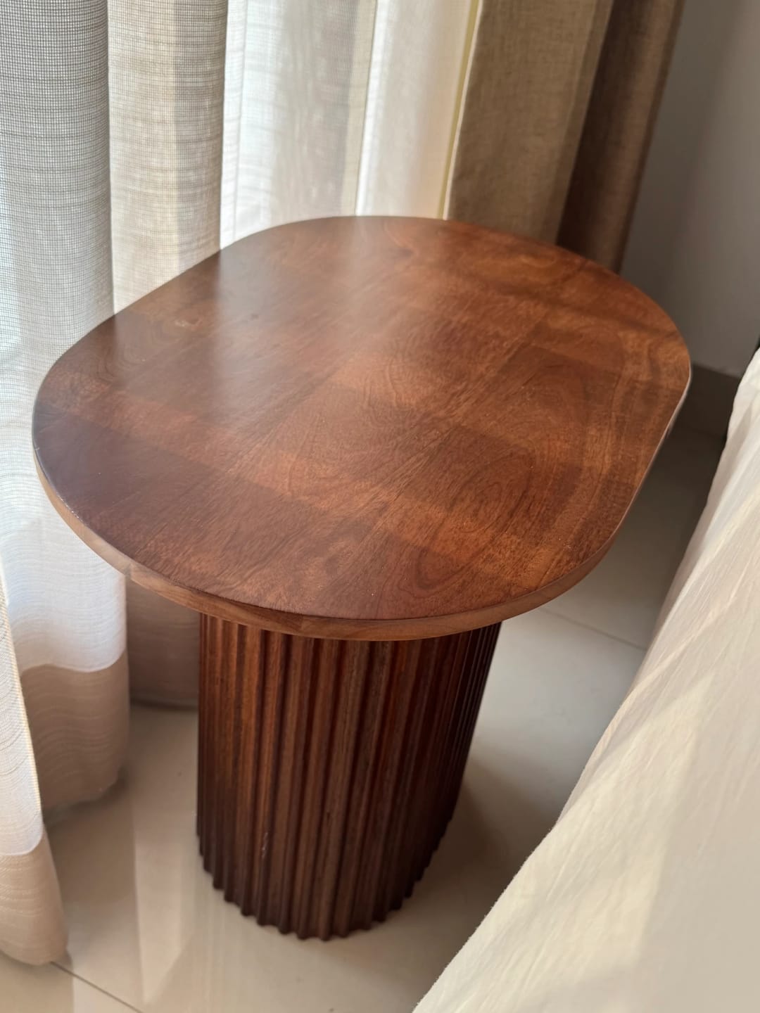 Customer photo review of Linn Wooden Side Table
