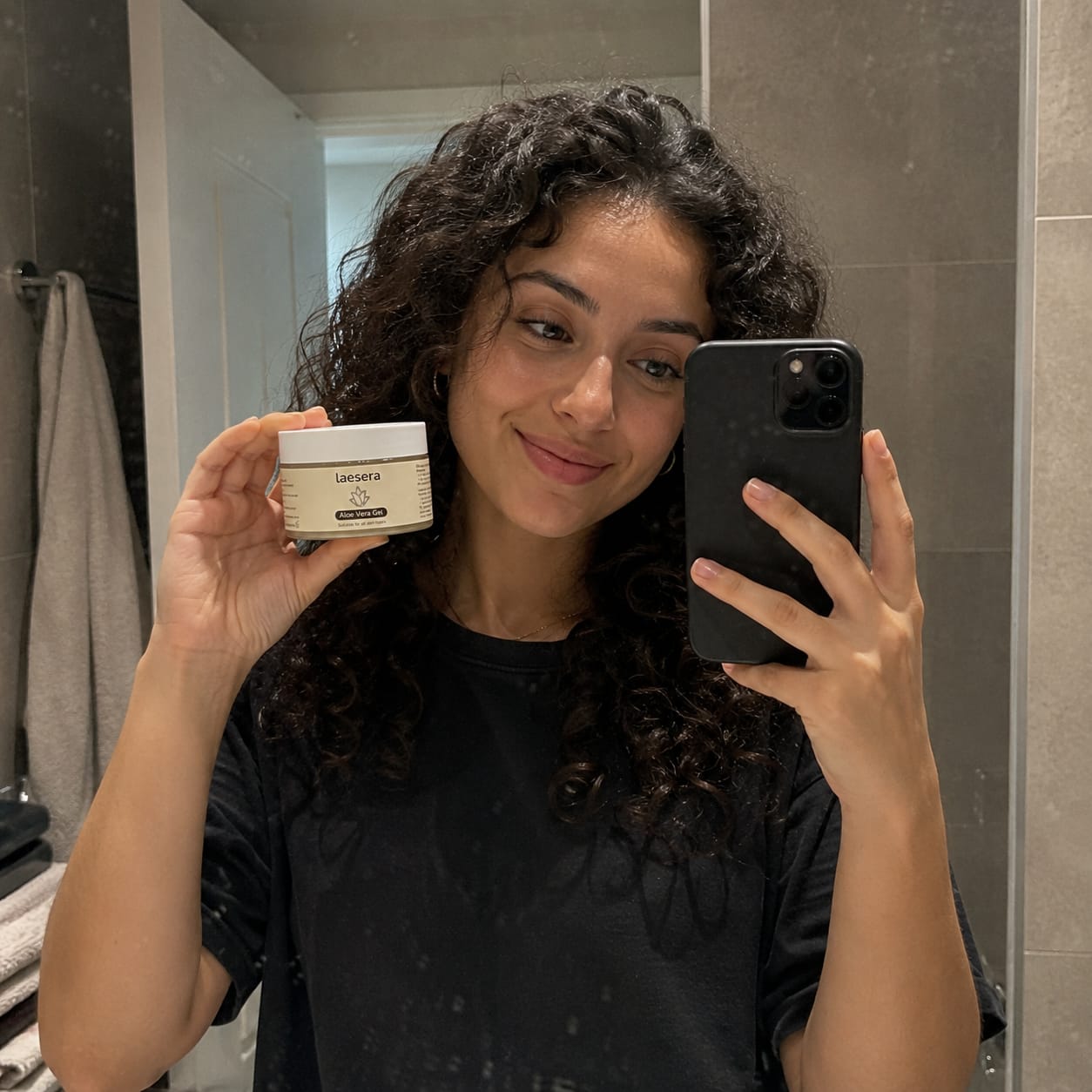 Customer photo review of Laesera Aloë Vera Gel