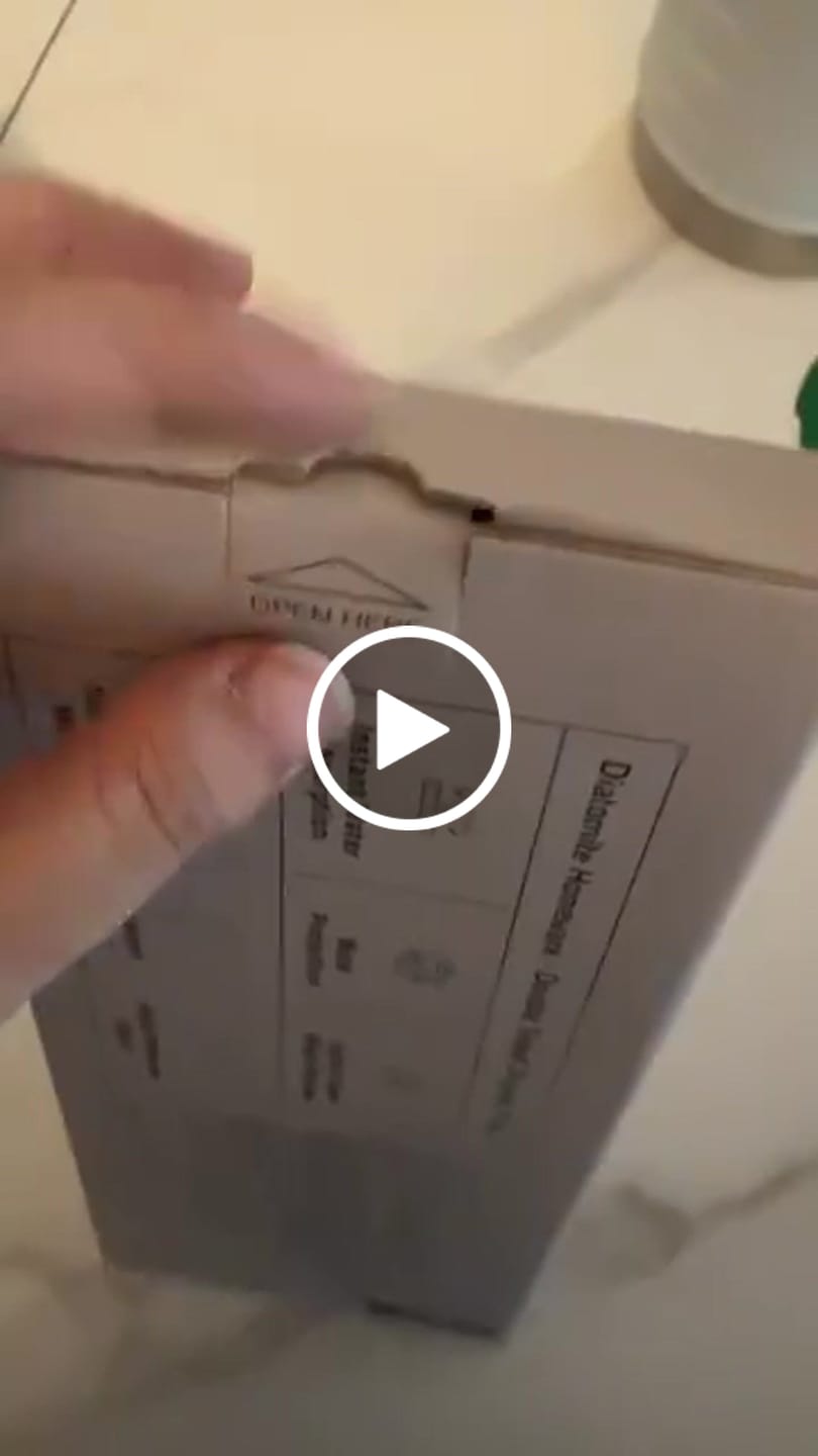 Customer video review of Diatomite Homeware