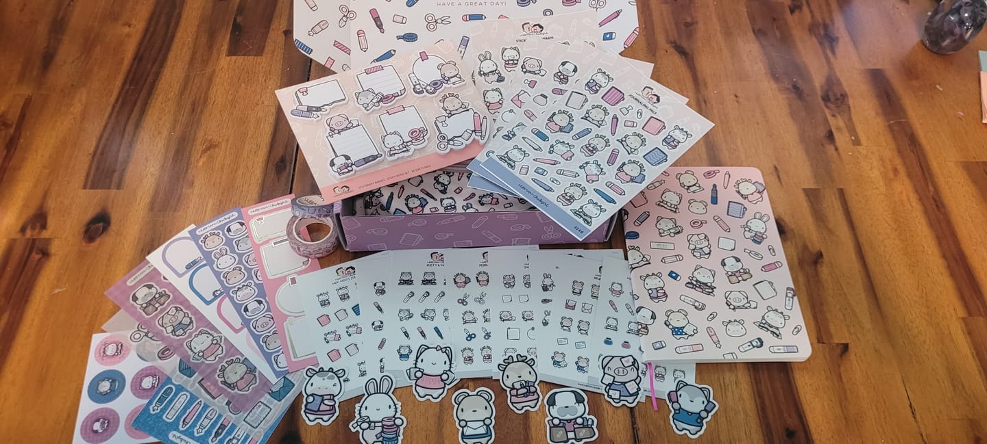 Customer photo review of Stationery Buddies Box Set