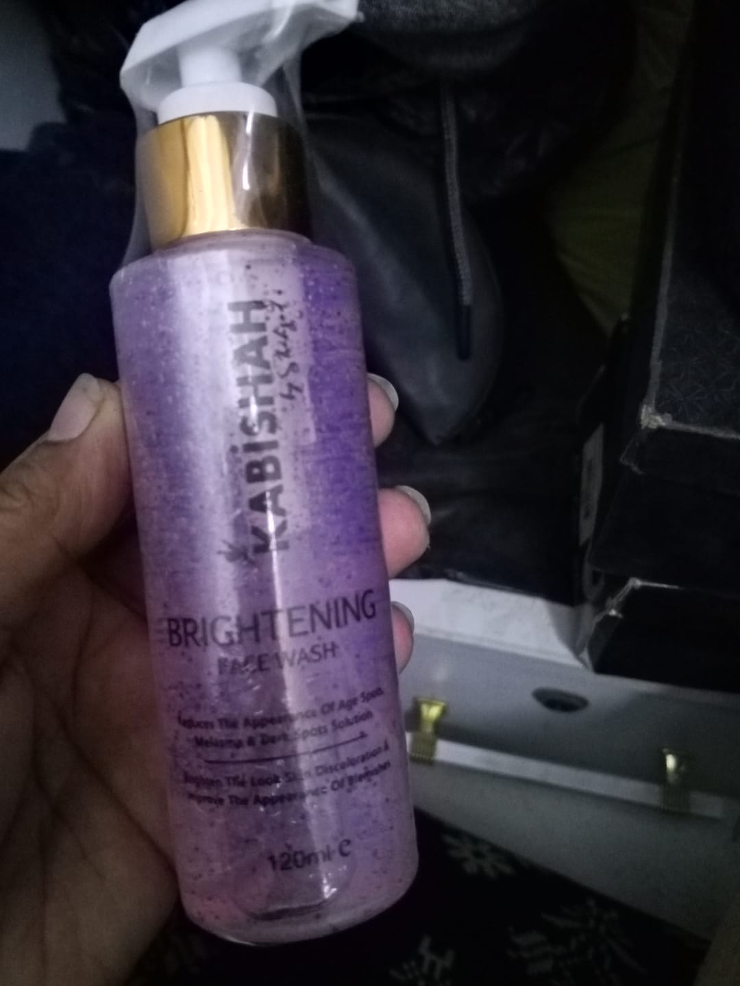 Customer photo review of Anti Wrinkle Complete Skincare Kit