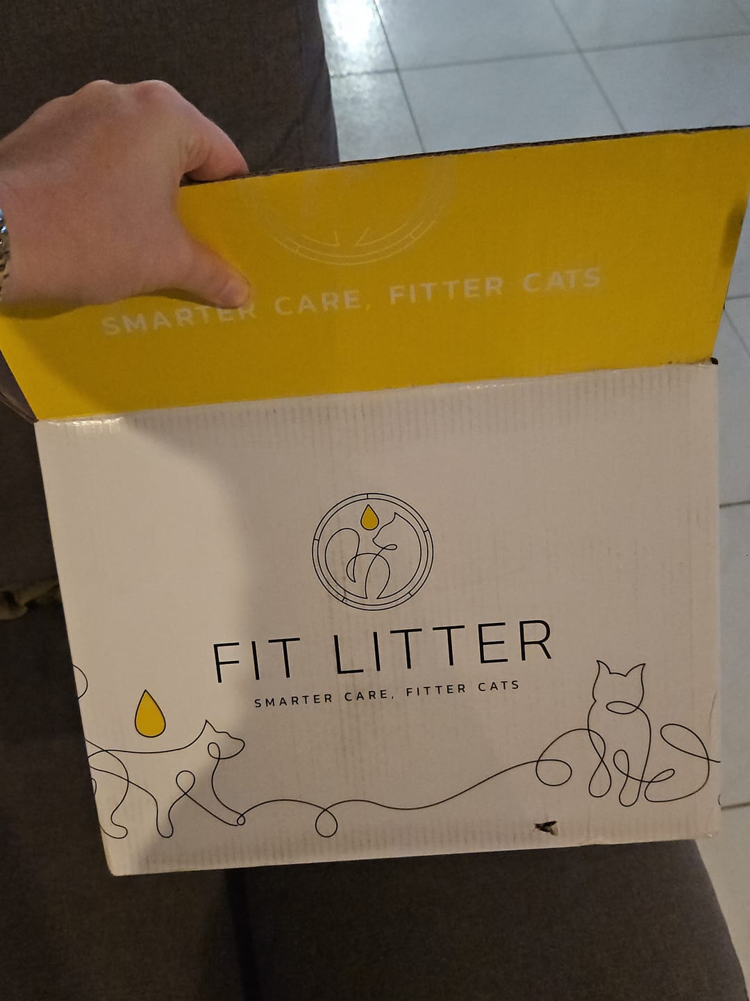 Customer photo review of Fit Litter