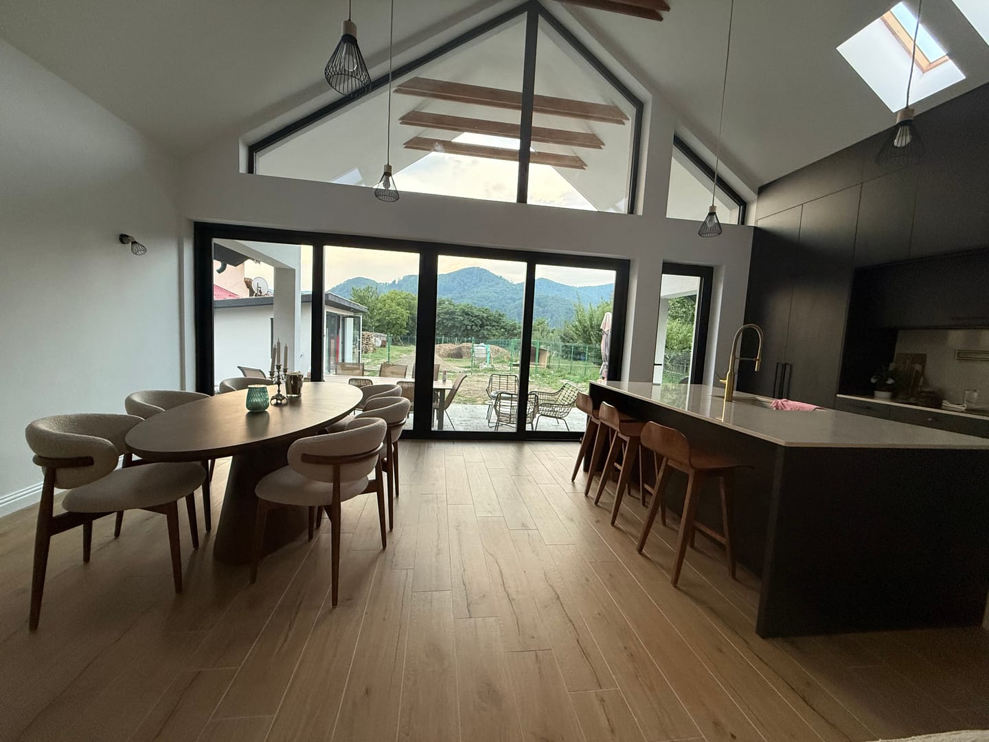 Customer photo review of Masa moderna dining VAGNER, nuc, 220x98x76 cm