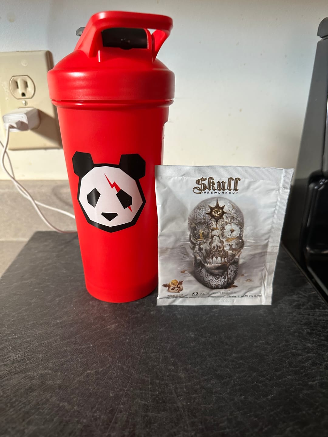 Customer photo review of SKULL Nootropic Pre Workout - 3 Sample Pack