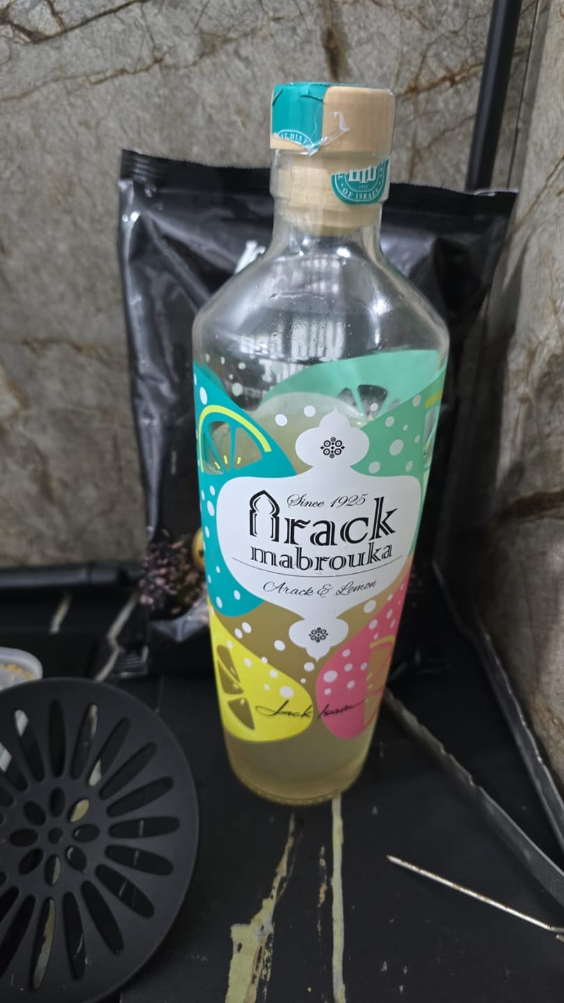 Customer photo review of קוקטייל ערק לימון