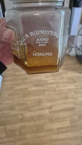 Customer photo review of Flytande honung 2 kg (4×500 g) – Svensk RAW honung