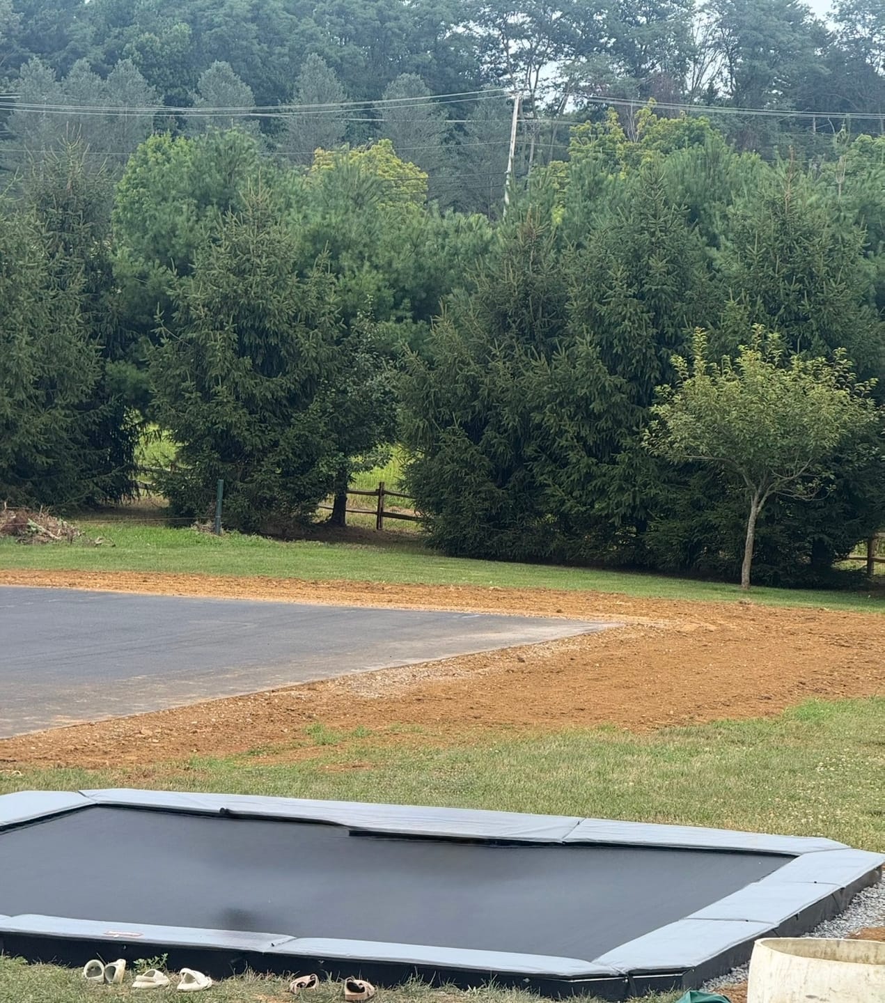 Customer photo review of 15x15' Square Pro-Line MAX Avyna In-Ground Trampoline