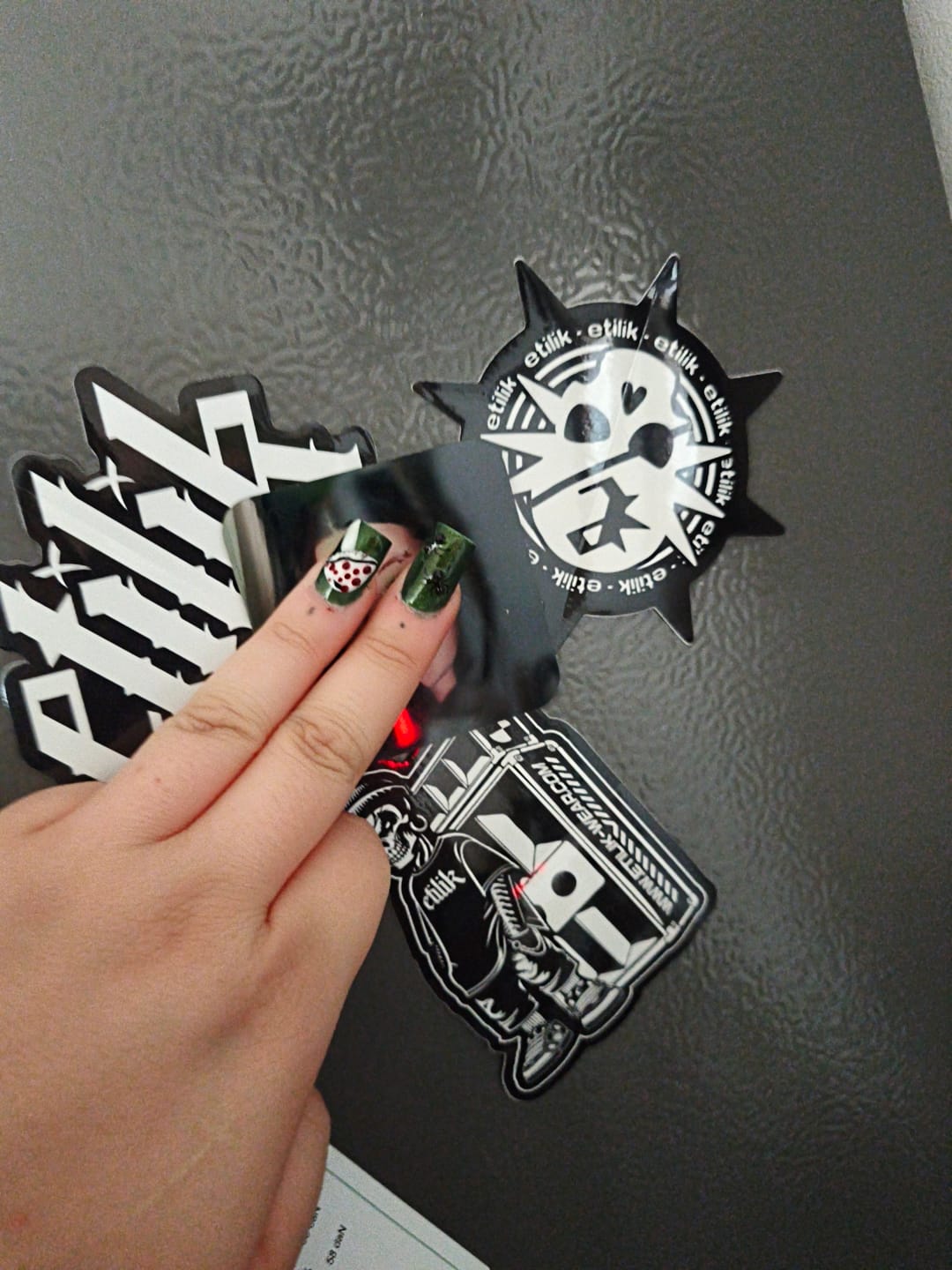 Customer photo review of Stickers pack - OFFERT
