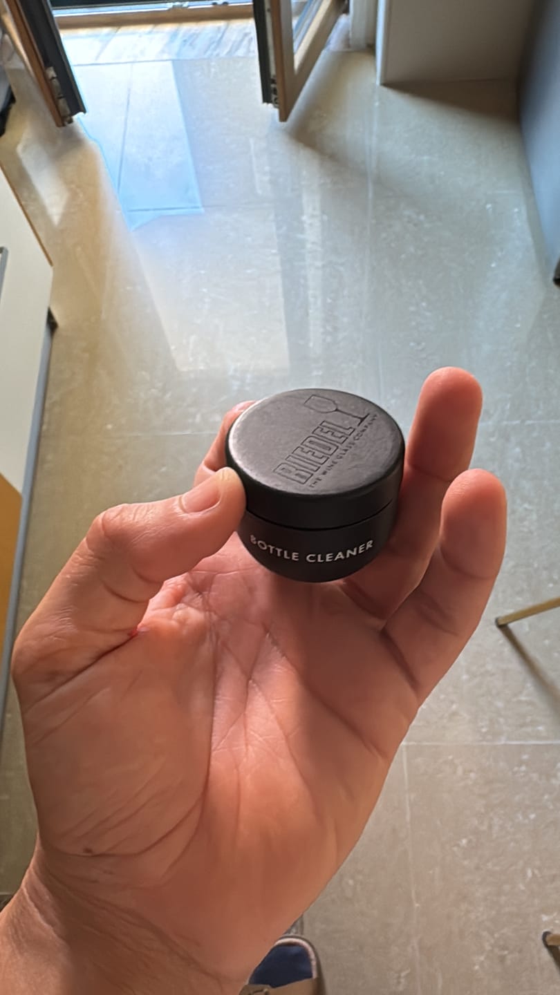 Customer photo review of Riedel Reinigingskogels - RVS