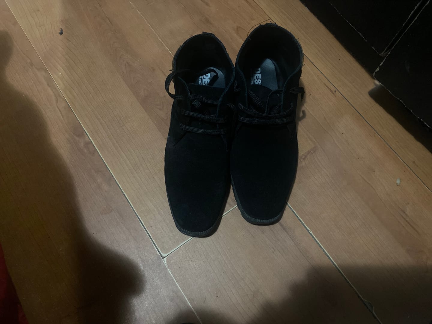 Customer photo review of DARA NOIR BLACK DESERT BOOT