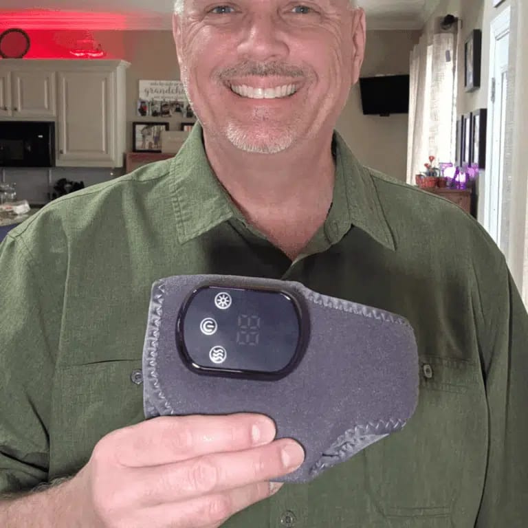Customer photo review of FootRevive 3-In-1 Massager