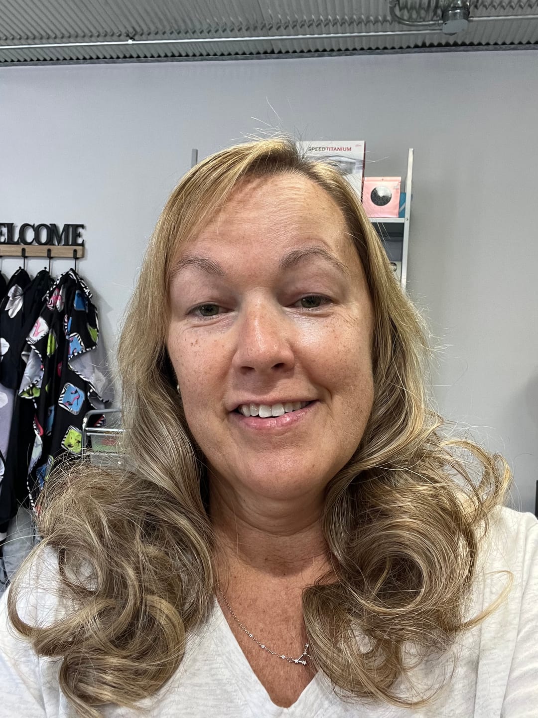 Customer photo review of High Quality Halo Hair Extensions
