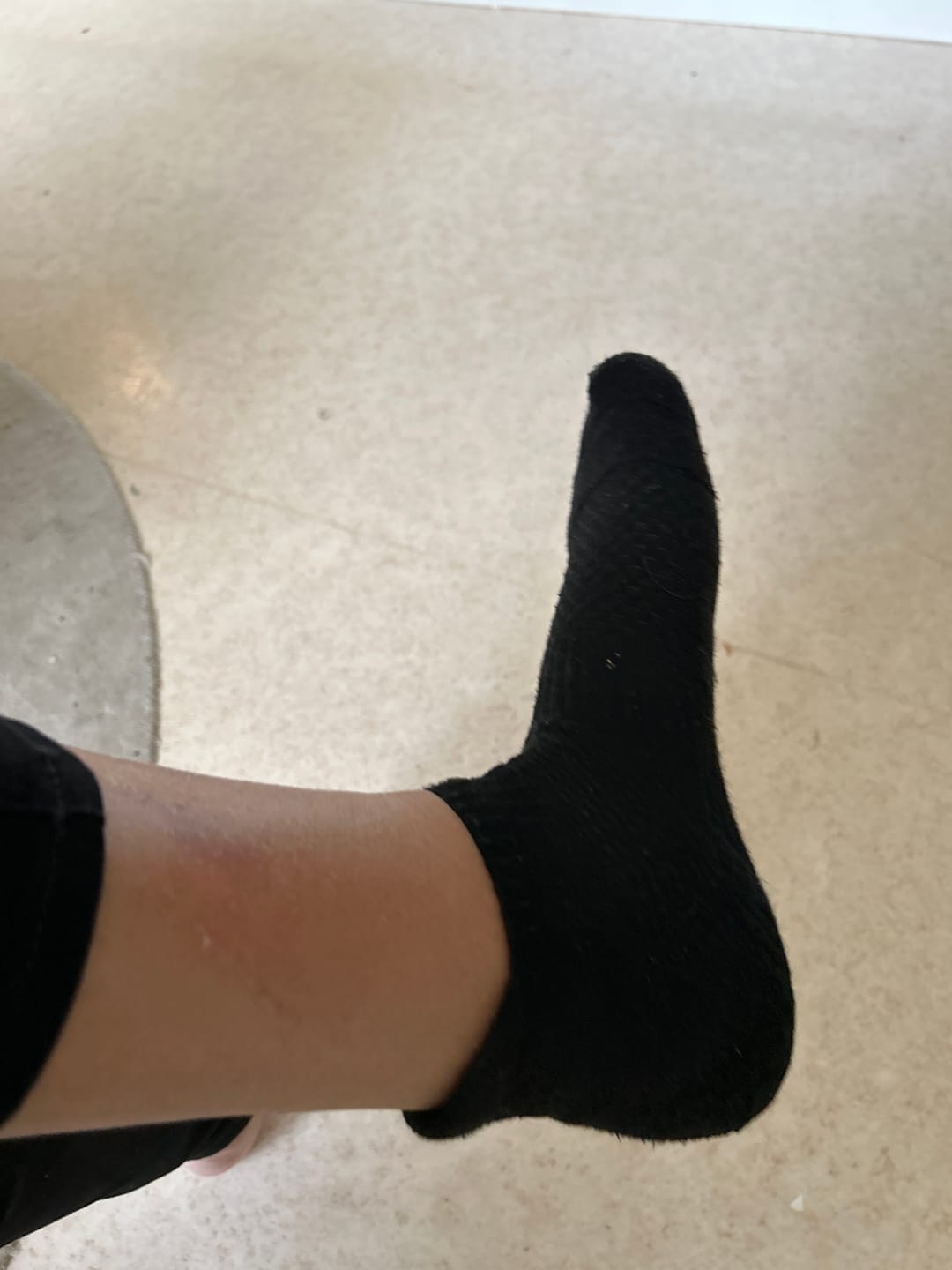 Customer photo review of Ankelstrumpor i bambu med mild kompression