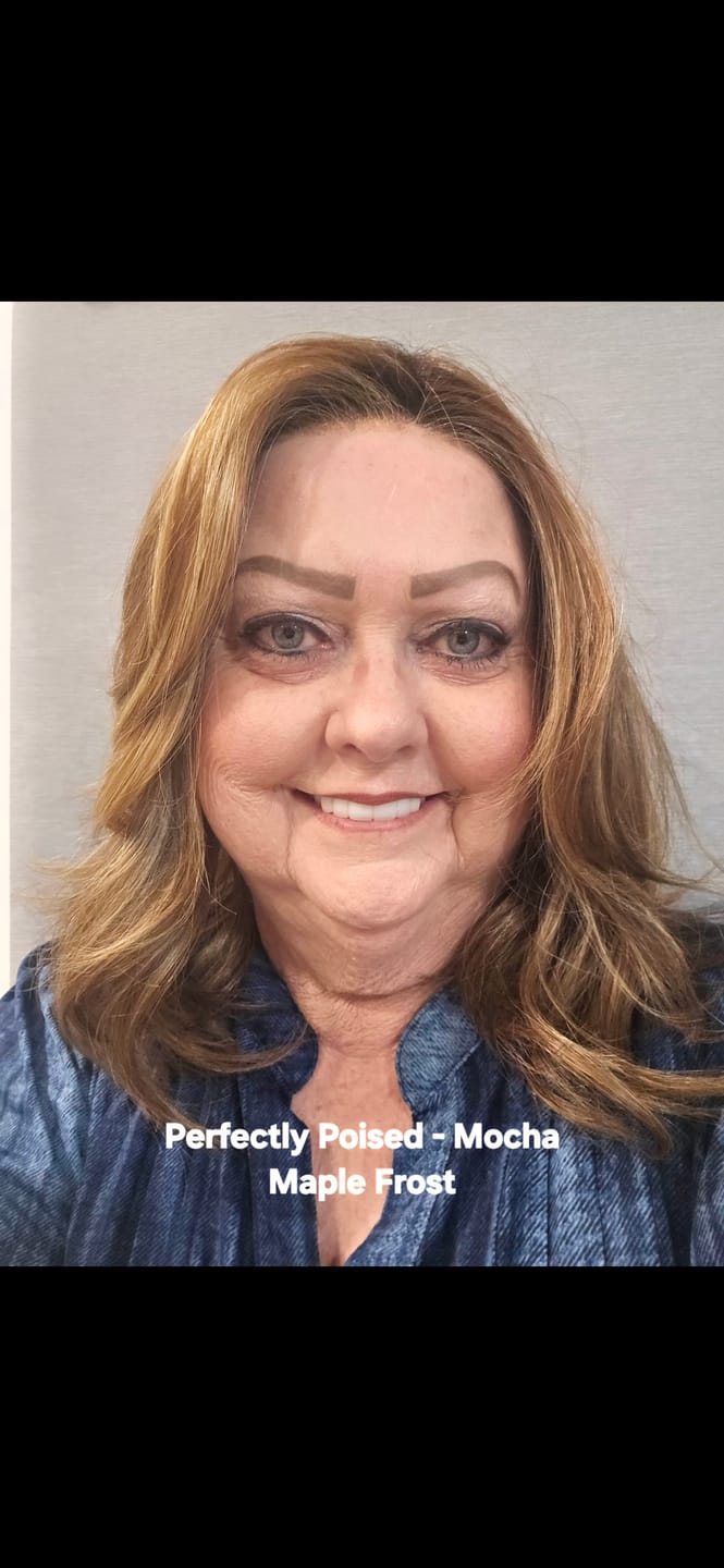 Customer photo review of PERFECTLY POISED - Mocha Maple Frost