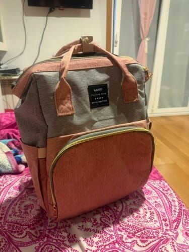 Customer photo review of Nomade™ - Sac à dos à langer avec lit bébé intégré