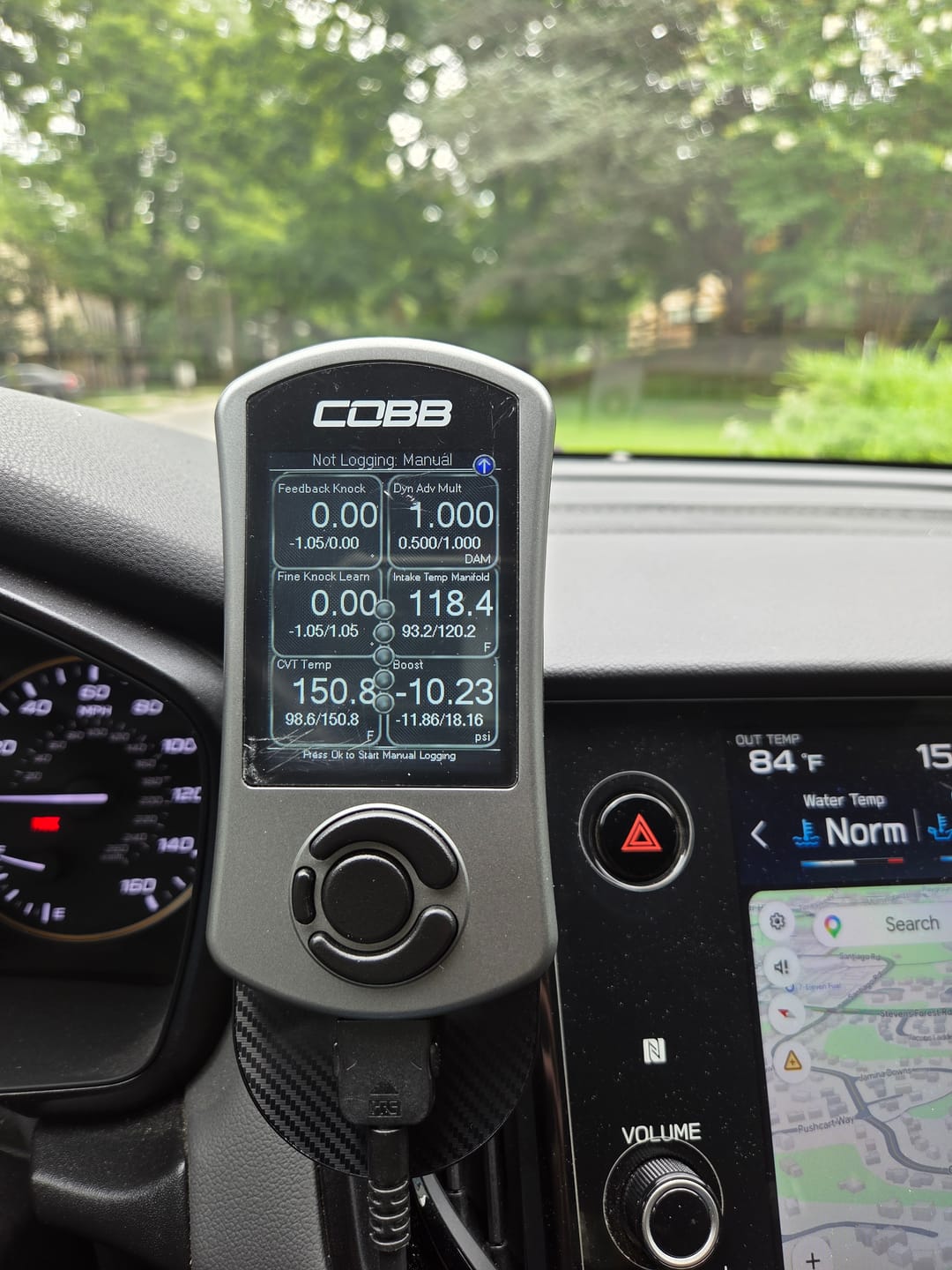 Customer photo review of COBB AccessPORT for 2023-2025 Legacy XT, Outback XT, Outback Wilderness, Ascent