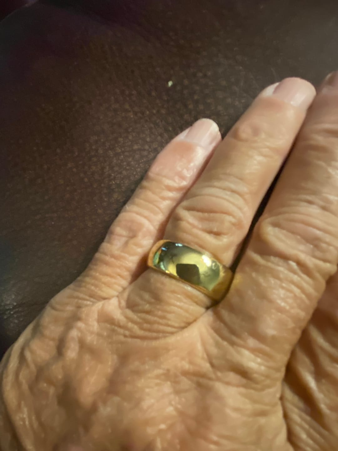 Customer photo review of Free Finger Sizer