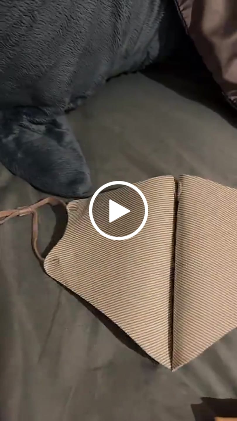 Customer video review of Reusable Copper Face Mask