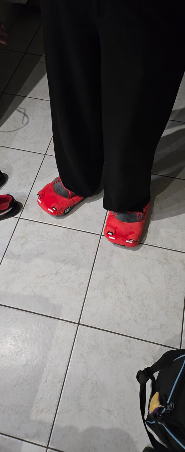 Customer photo review of Miata Slippers