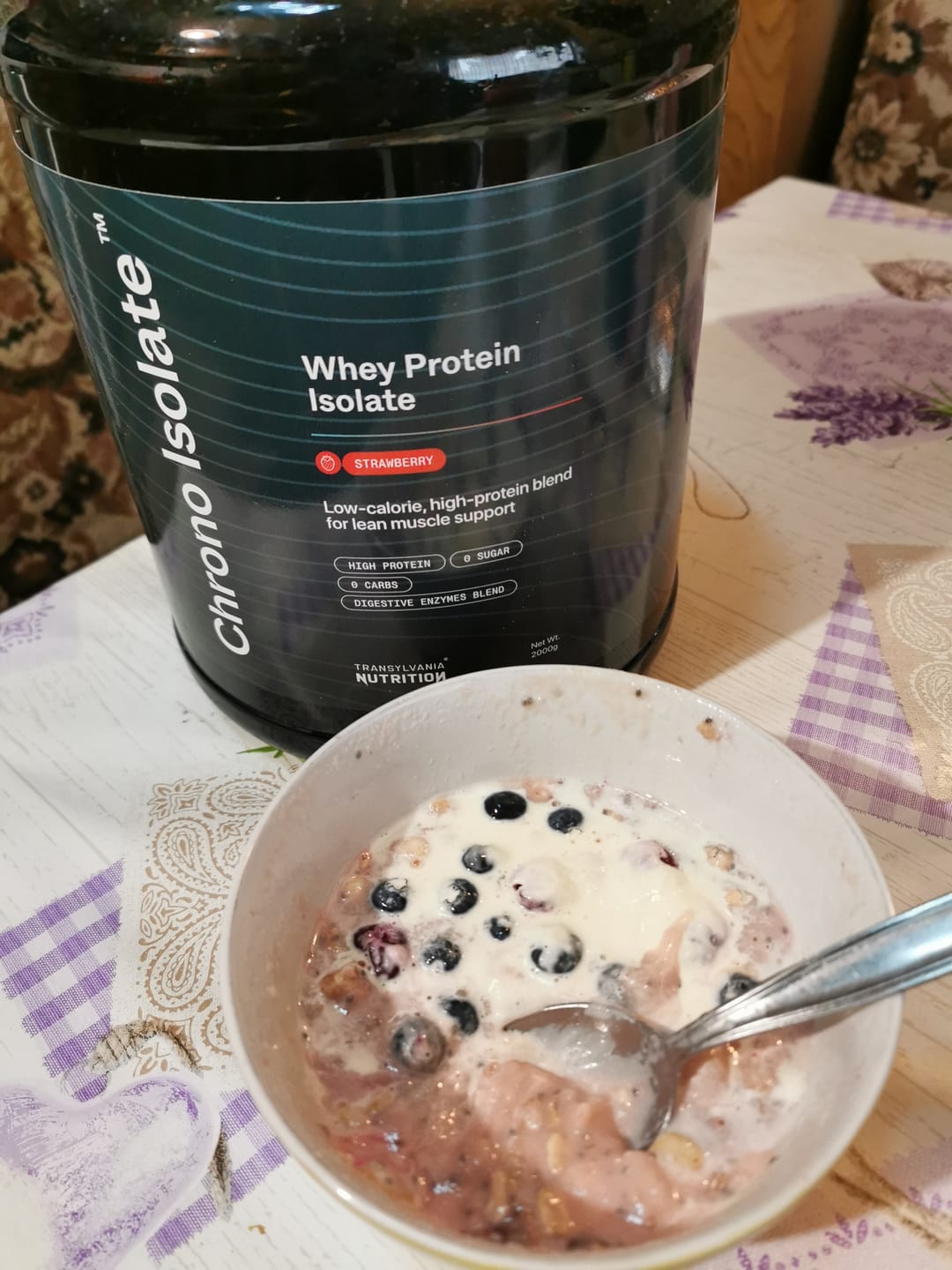 Customer photo review of Chrono Isolate Protein - Proteina izolata din zer
