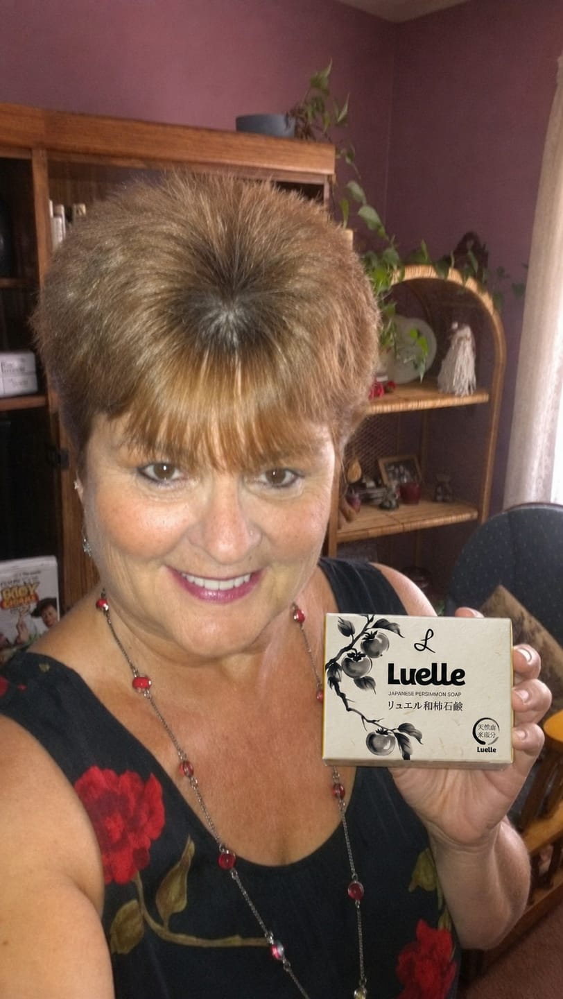 Customer photo review of Luelle Persimmon Soap