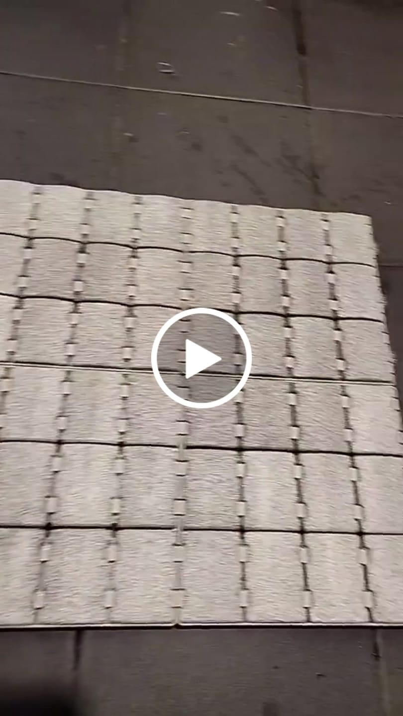 Customer video review of Diatomite Modular Bath Mat