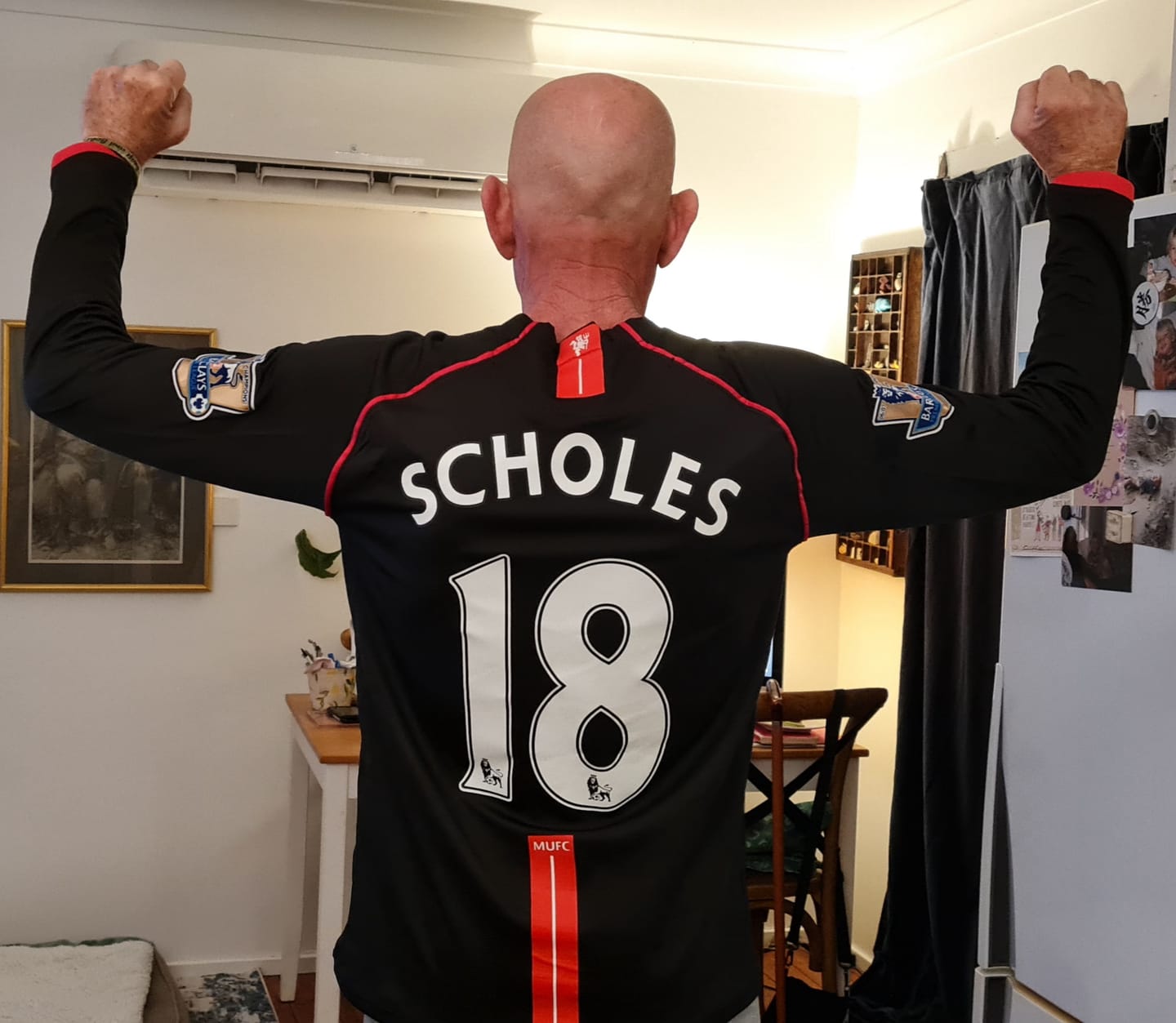 Customer photo review of Man. United Maglia Away Premier League Long 2007/08