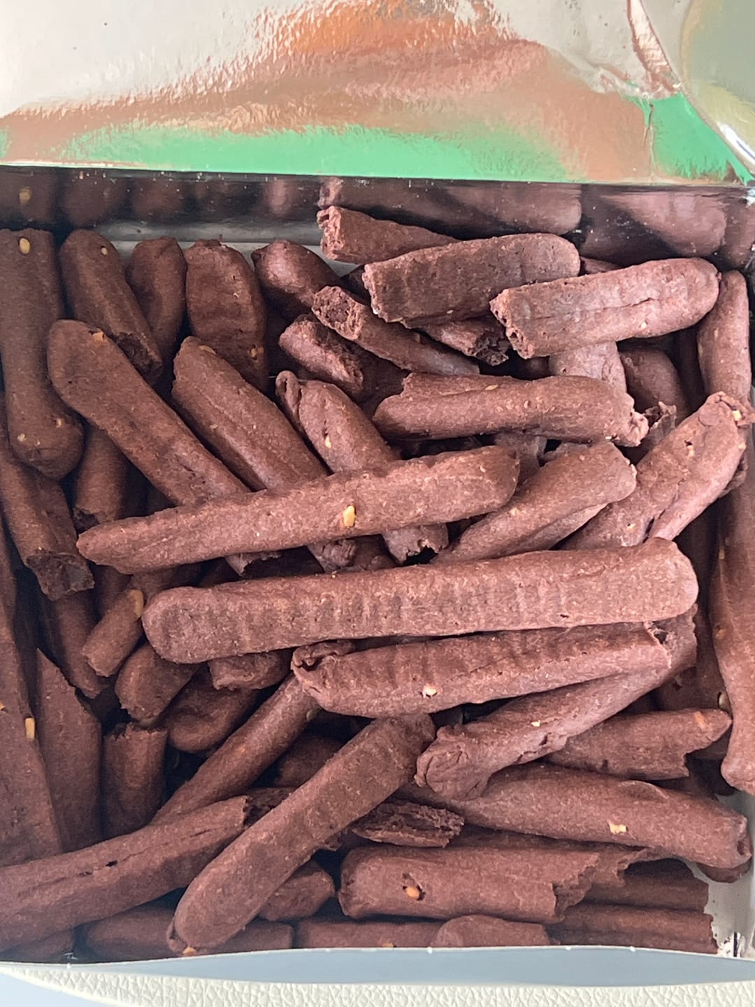 Customer photo review of Carob Breadsticks - 500g