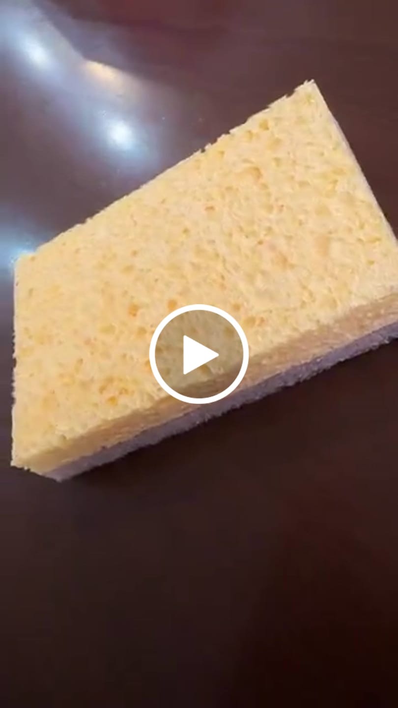 Customer video review of Plant Derived Sponges