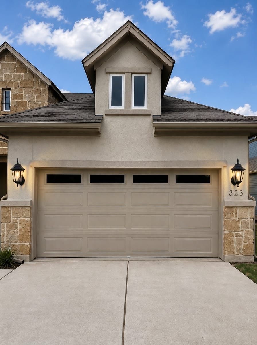 Customer photo review of Outdoor Solar Wall Light