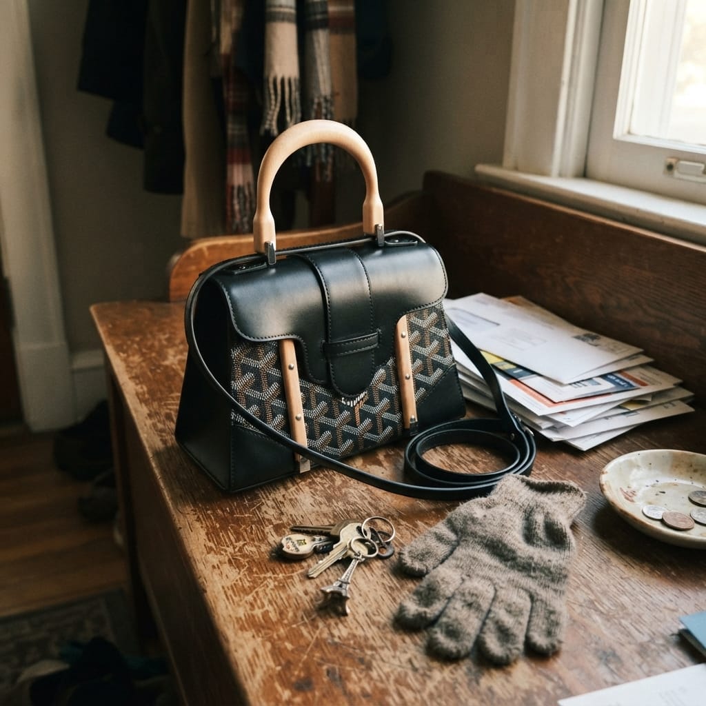 Customer photo review of Monté City Satchel