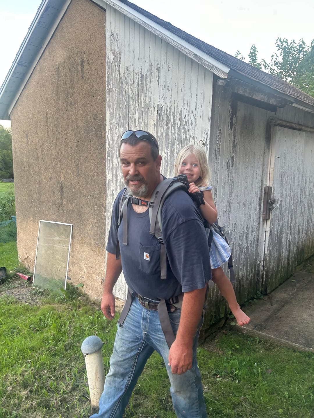 Customer photo review of Pannier Load Carrier