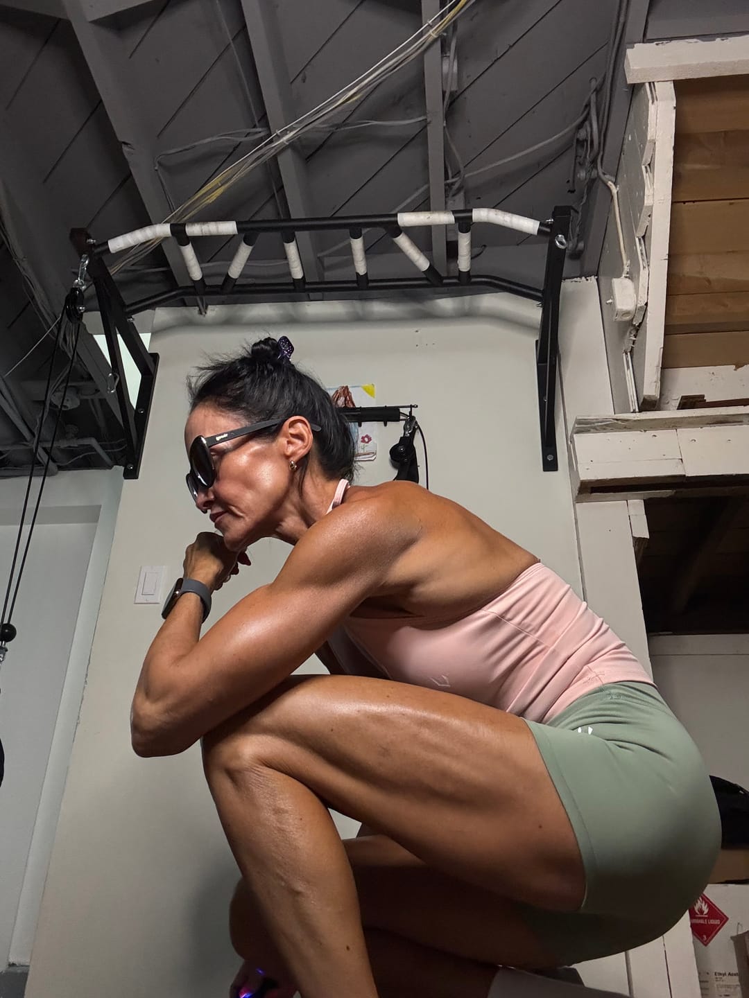 Customer photo review of ENNZOO Core Stretch Shorts