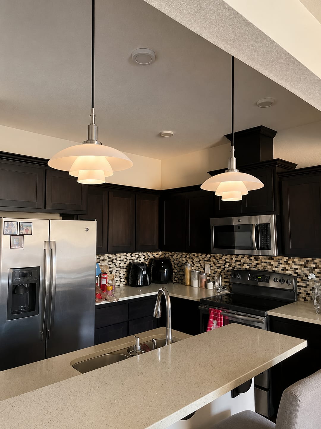 Customer photo review of Danish Designer Pendant Light
