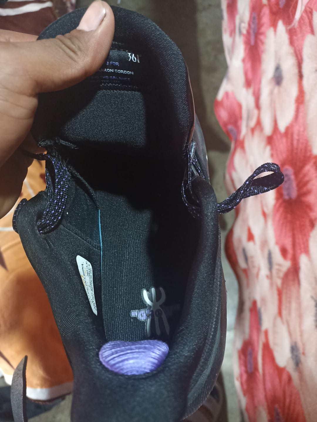 Customer photo review of Nikola Jokić - Fitness Sock: Black
