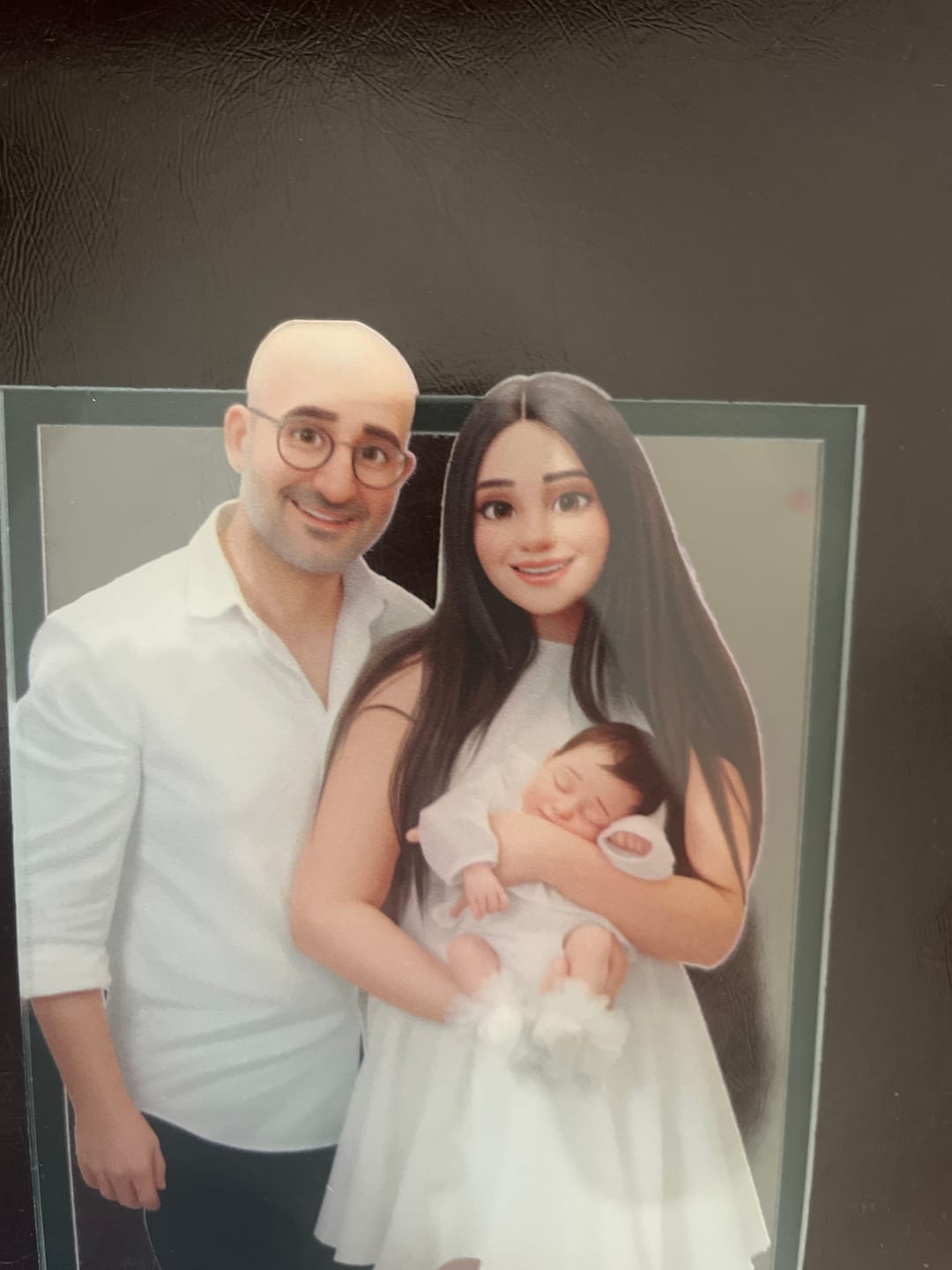 Customer photo review of Kişiye Özel Anime Çizgi Film Tablosu