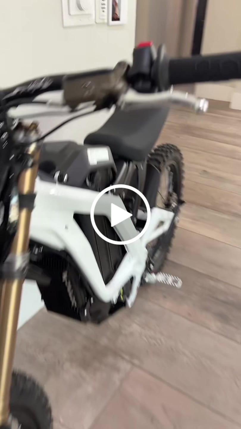 Customer video review of Custom Seat Cover: Super73 MZFT