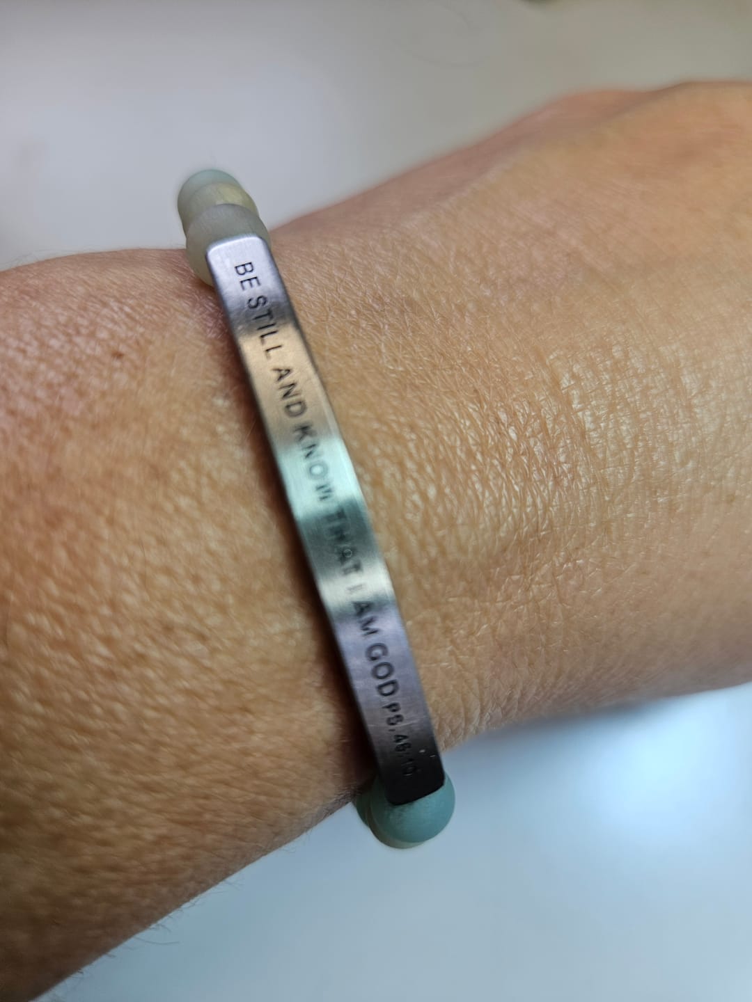 Customer photo review of BE STILL AND KNOW THAT I AM GOD PS 46:10