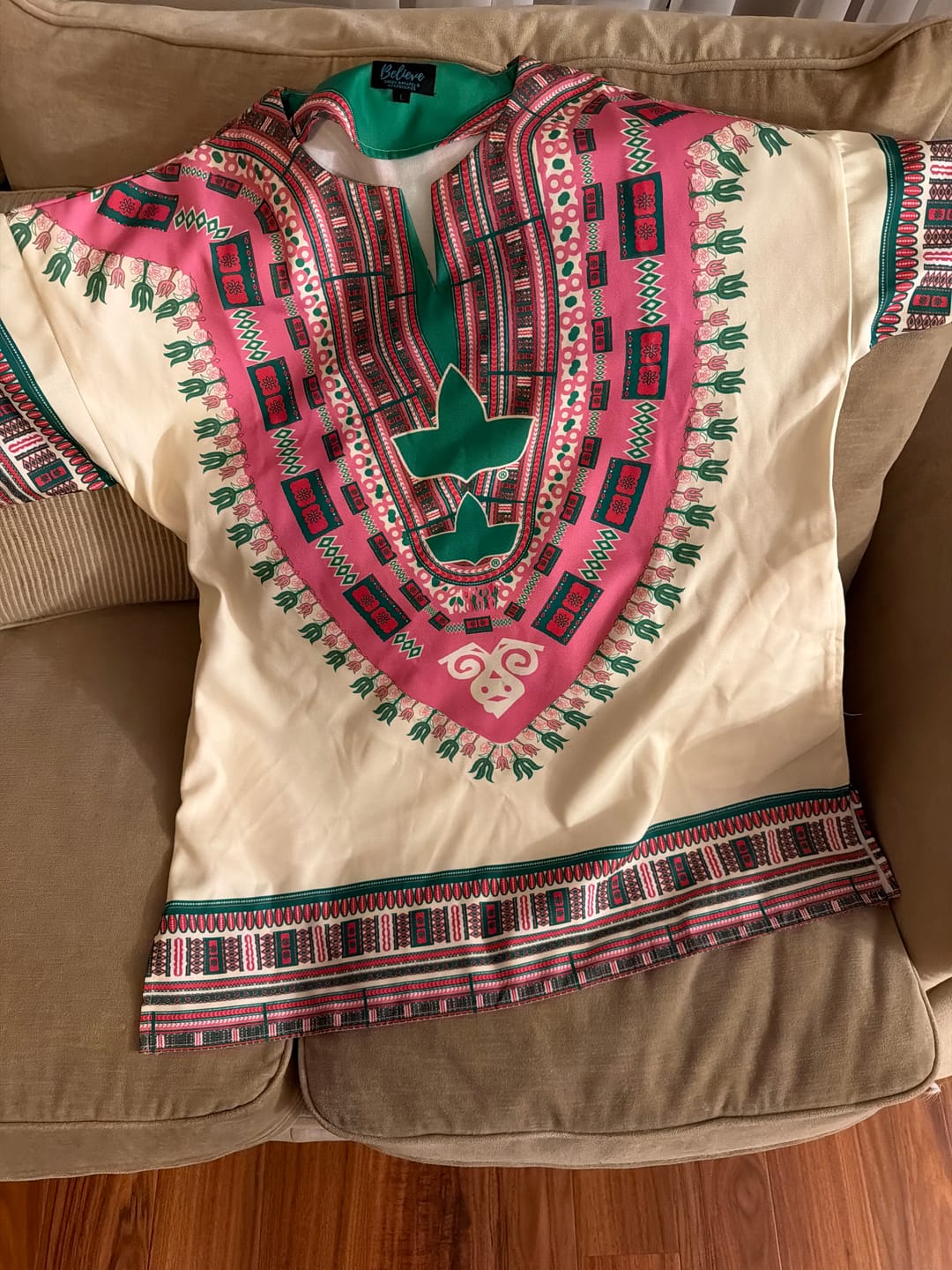 Customer photo review of Dashiki Shirt- AKA