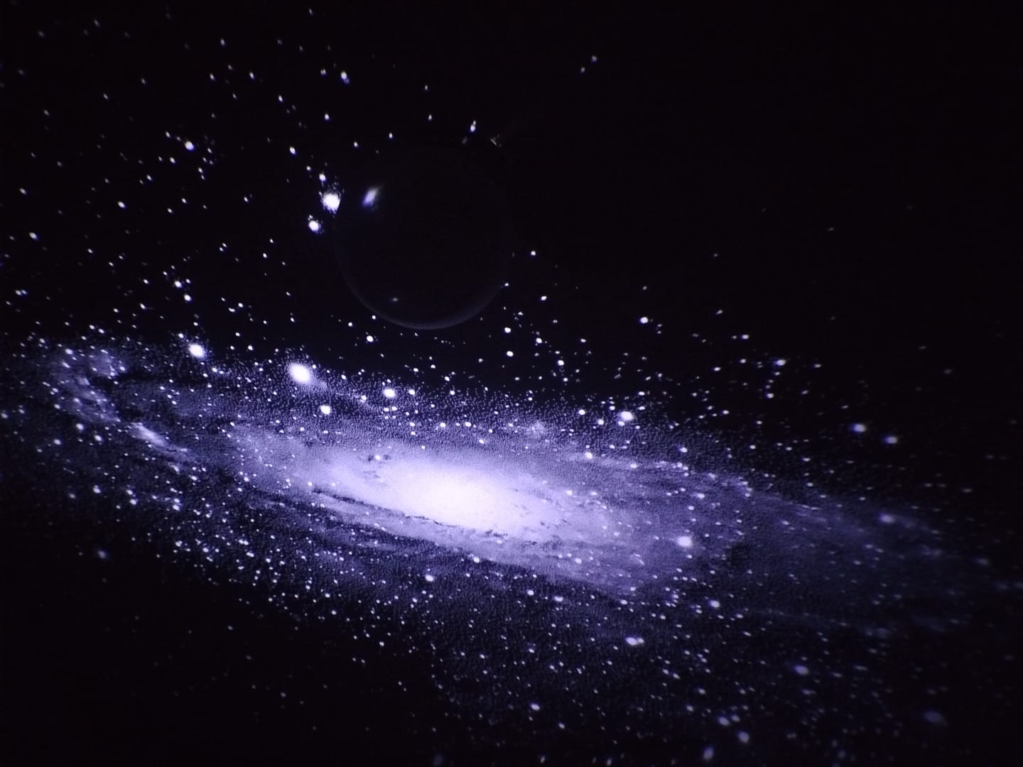 Customer photo review of Mini Proyector de Galaxia
