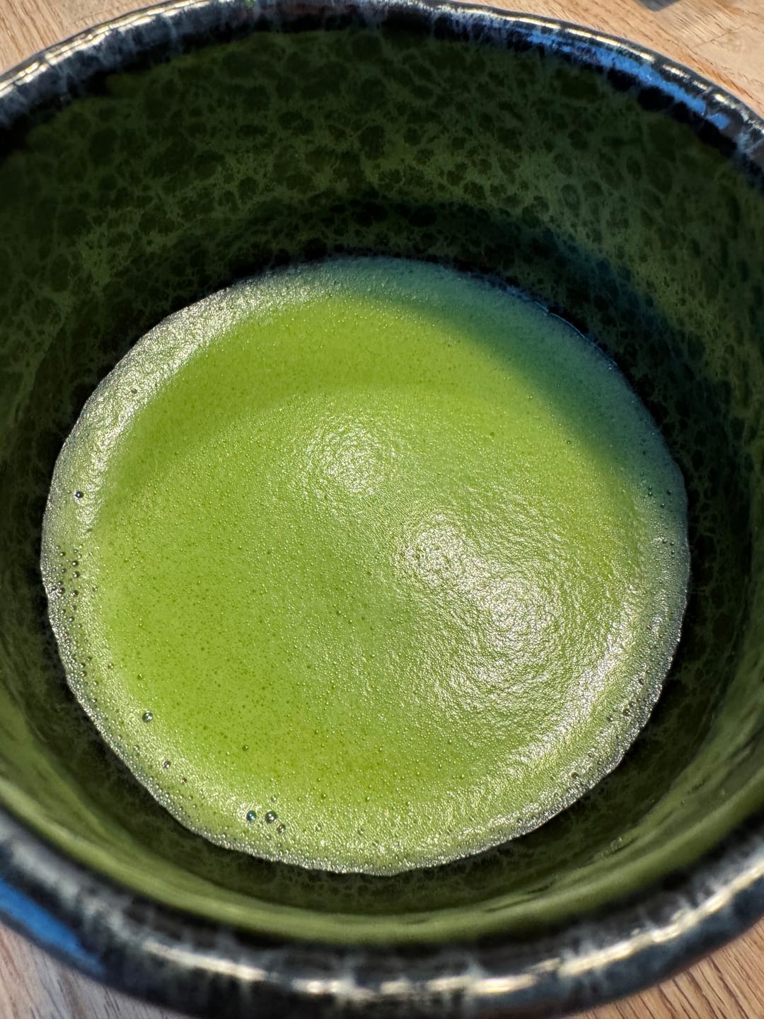 Customer photo review of Washimine Ceremonial Matcha Tea