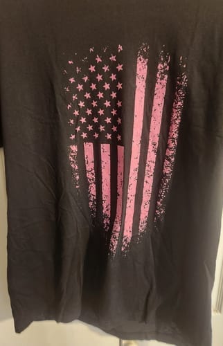Customer photo review of Distressed Flag
