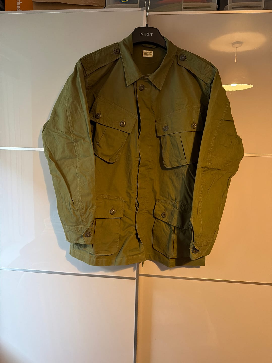 Customer photo review of 1963 1st Model Tropical Jungle Fatigue Jacket