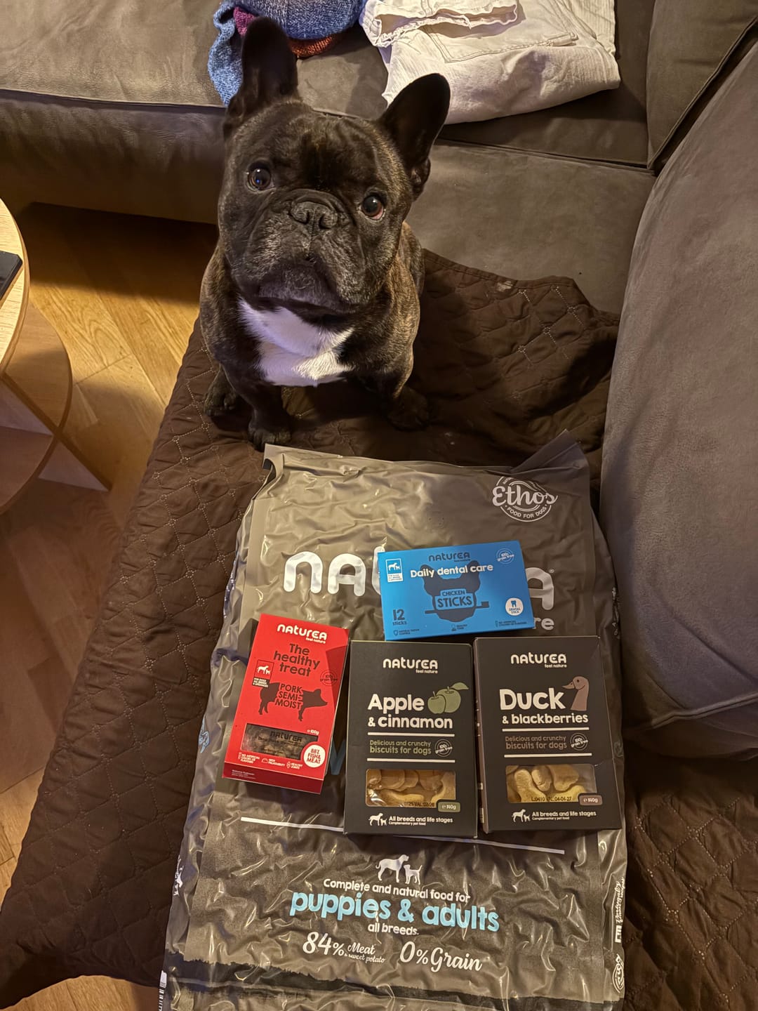 Customer photo review of Ethos Wetlands Hundafóður Free Range Duck