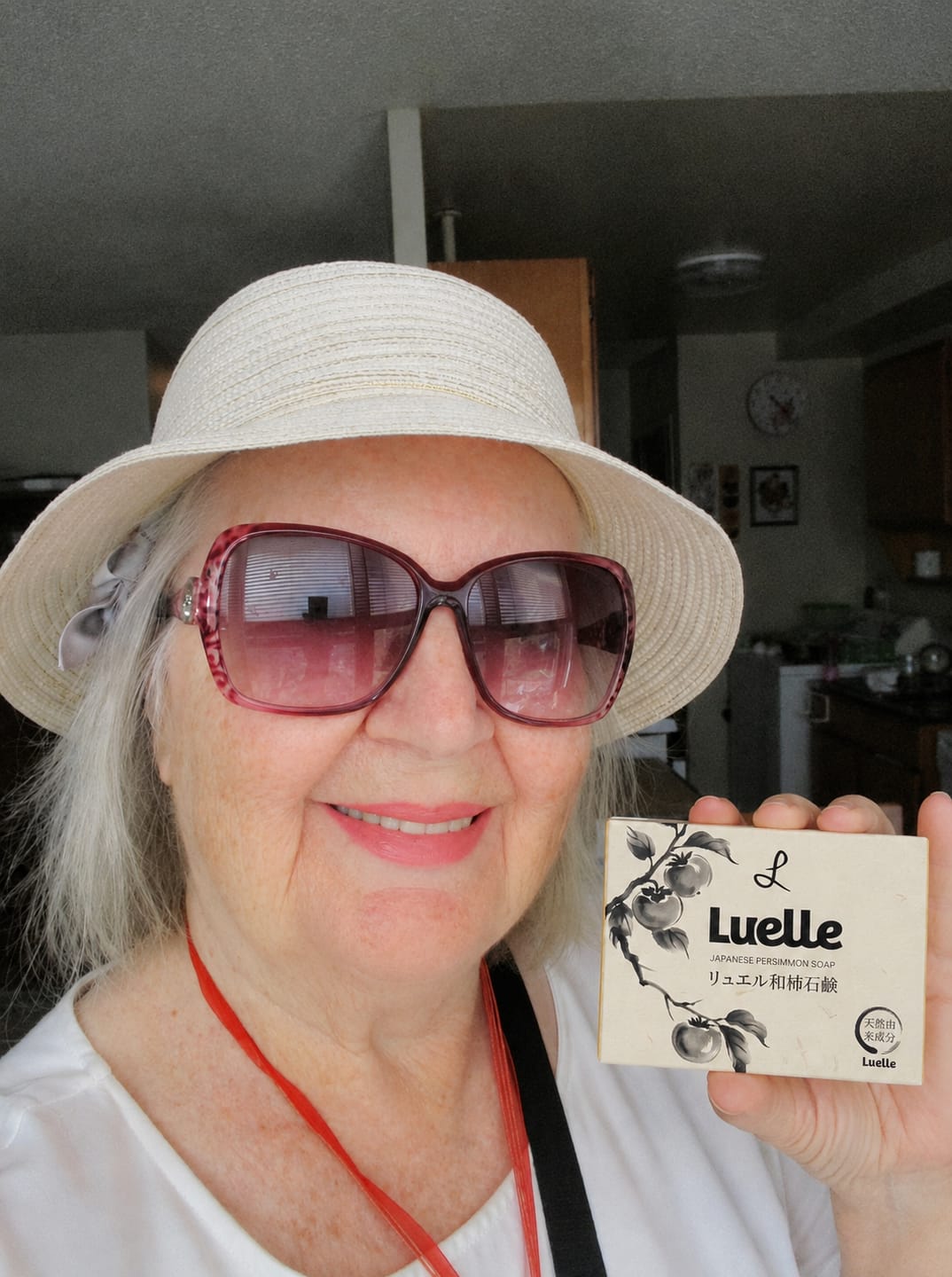 Customer photo review of Luelle Persimmon Soap