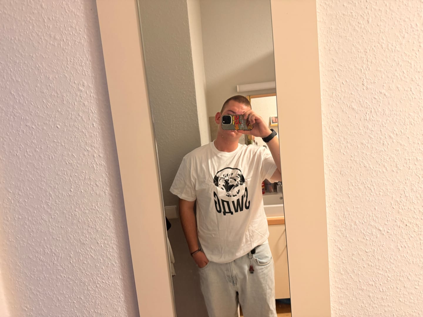 Customer photo review of SWAG Katze T-Shirt
