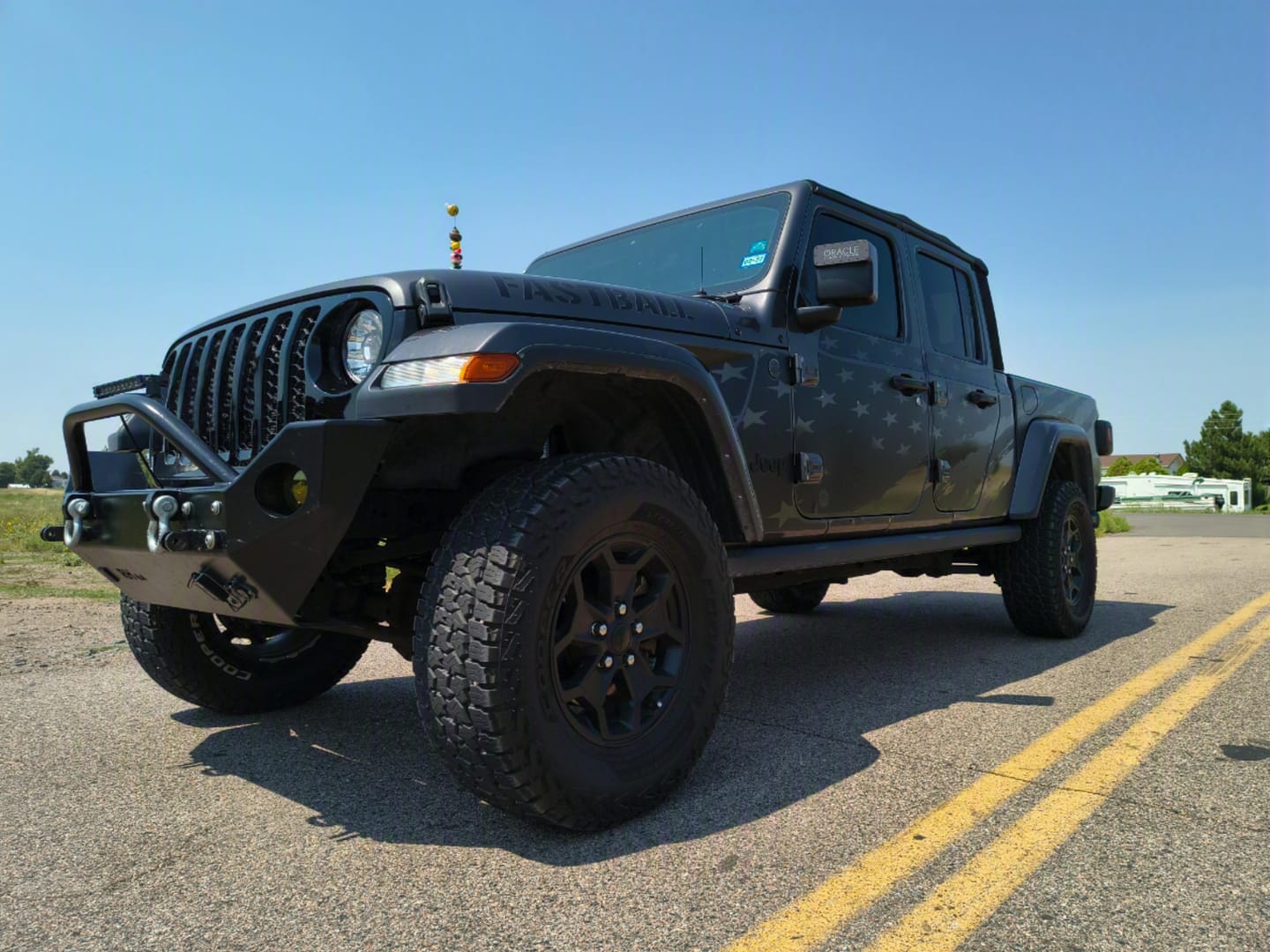 Customer photo review of Gladiator JT Removable Trail Armor