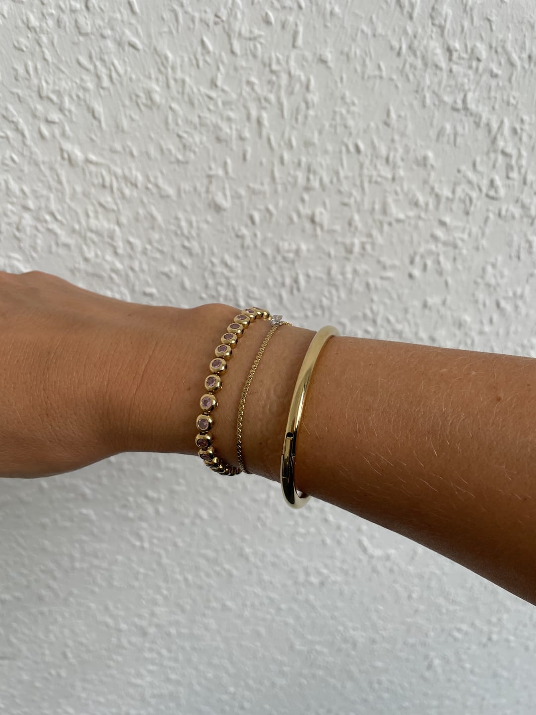 Customer photo review of Classic Oval Bangle