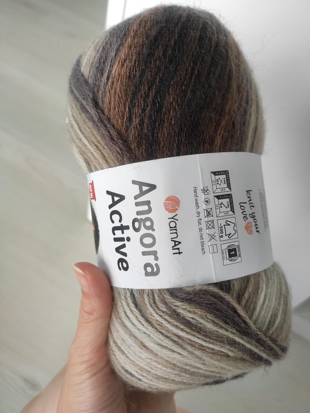 Customer photo review of YarnArt Angora Active